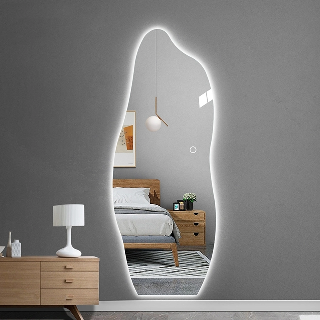 Home Girls Bedroom Makeup Large Mirror Mobile Multi-Function Rotating Fitting Mirror Full-Length Mirror Dressing Mirror