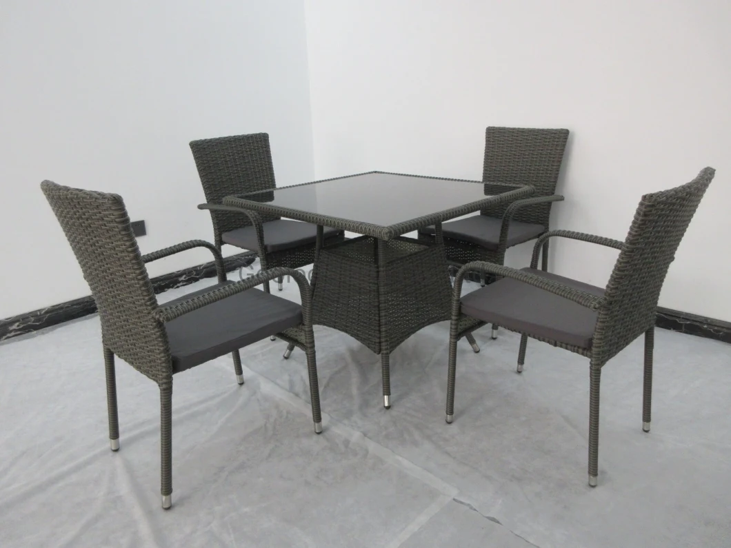 Hot Sale All Weather Rattan Outdoor Indoor Coffee Table Set