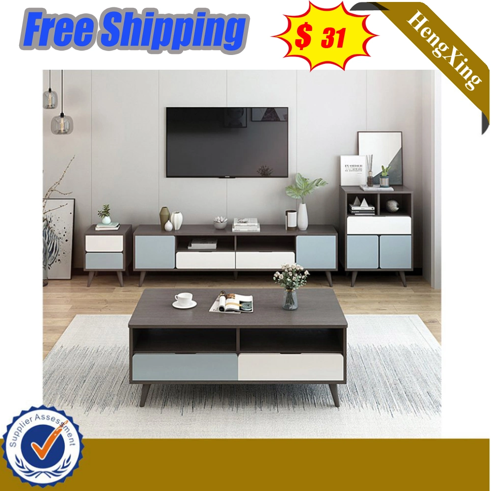 Nordic Simple TV Cabinet Coffee Table Combination Set Living Room (UL-20N1169)