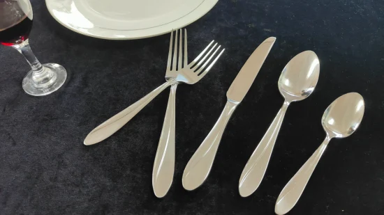 High Grade Stainless Steel Cutlery Set, Sand or Mirror